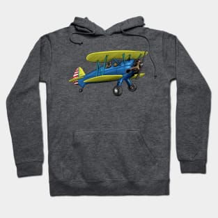 Boeing Stearman Radial Aircraft Hoodie